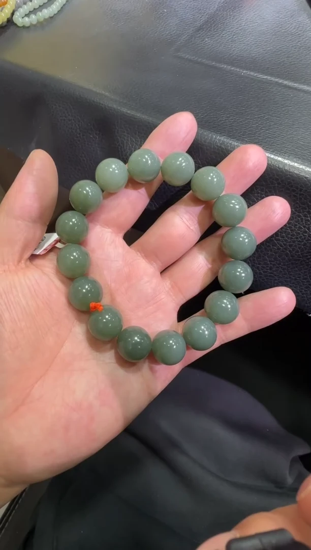 未镶嵌手链和田玉且末蓝手串（产地直发）