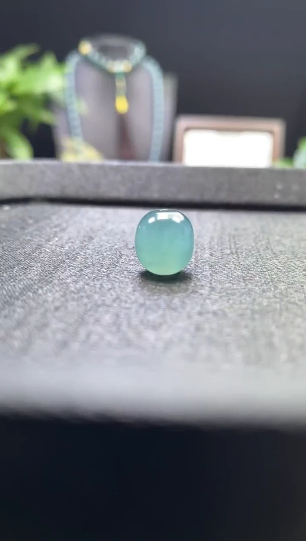 未镶嵌手链翡翠散珠卡10mm左右老型珠