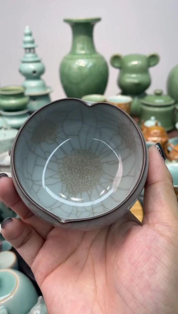 特价福利 微瑕 慧仙青瓷