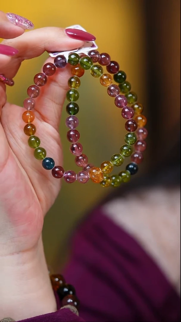 颈饰未镶嵌碧玺碧玺手串多样性发一