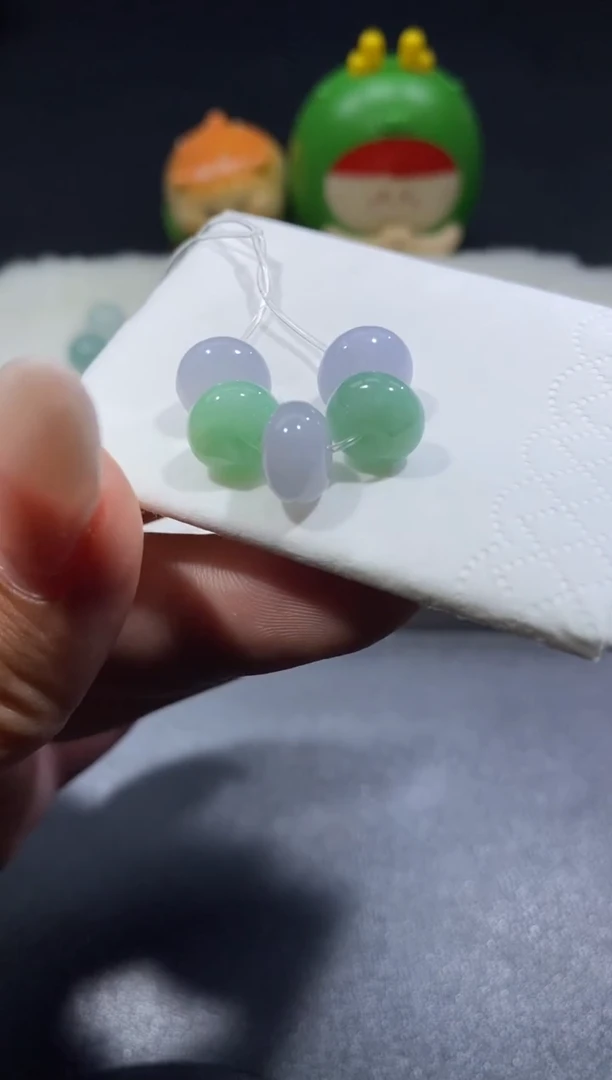定制翡翠未镶嵌墨*依翡翠毛货-9004