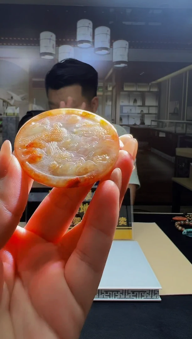 翡翠未镶嵌颈饰1019859671