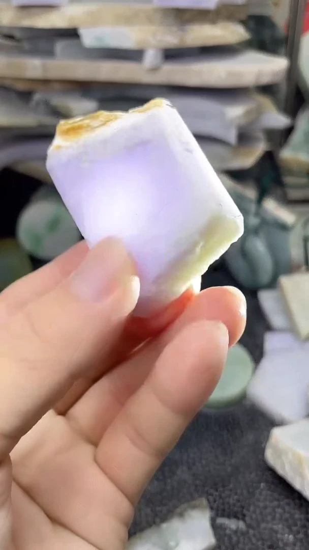 裸石翡翠天然A货翡翠板料