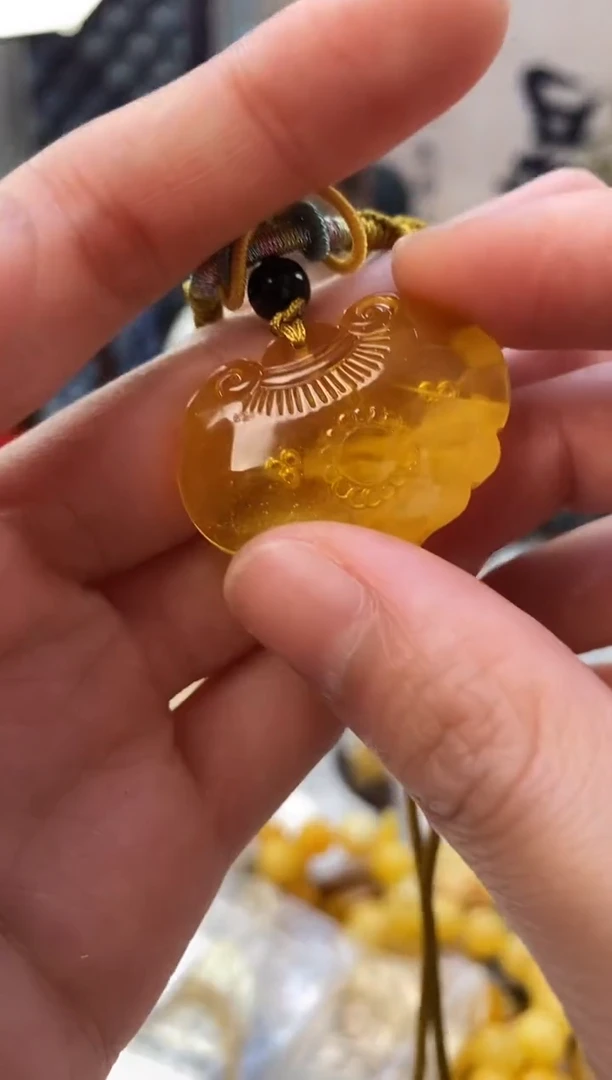 裸石琥珀未镶嵌天然琥珀蜜蜡