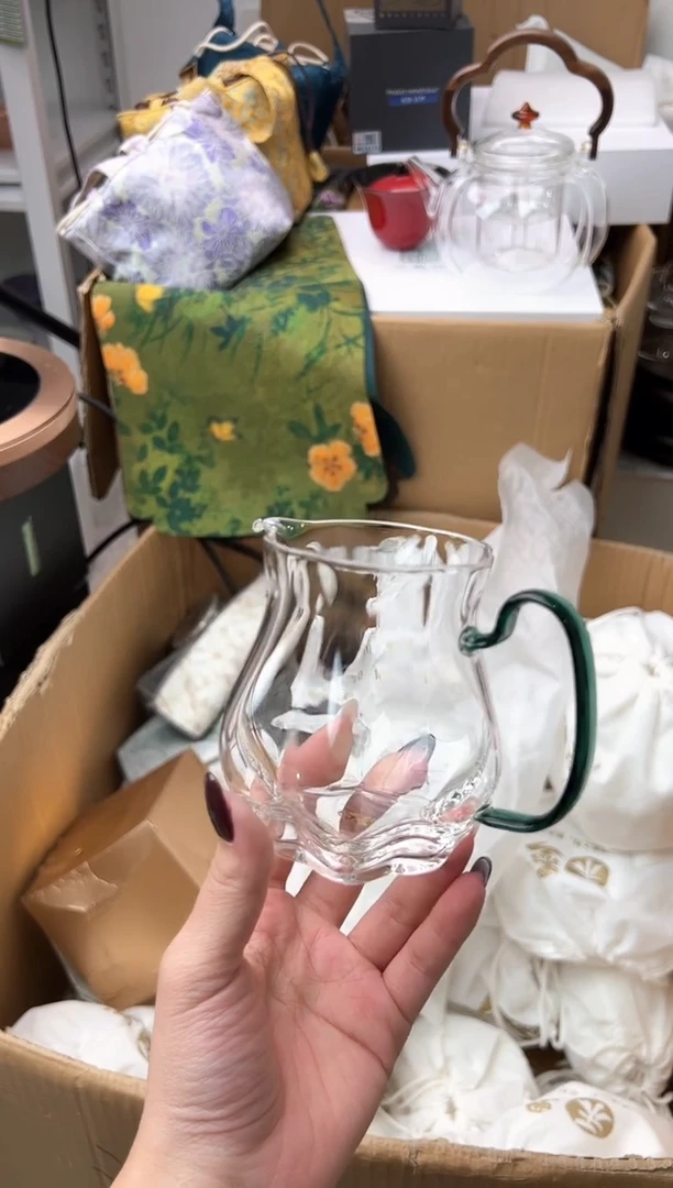 禾墨云华茶海墨绿色