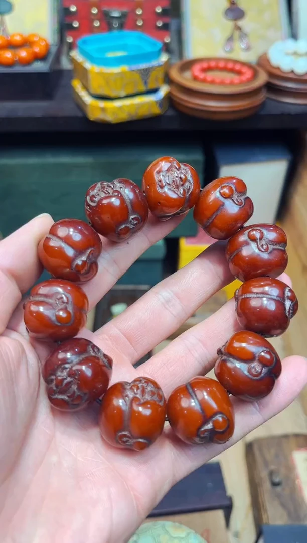 【闪购商品】蜜蜡裸石未镶嵌B瑞哥专属高端精品76