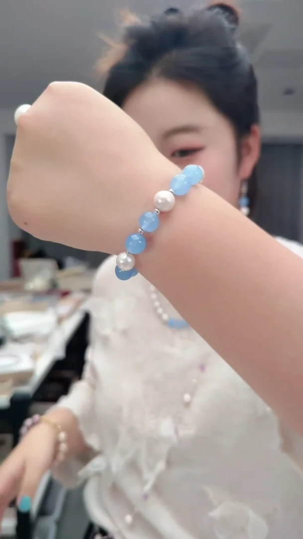 颈饰未镶嵌淡水珍珠1404手串