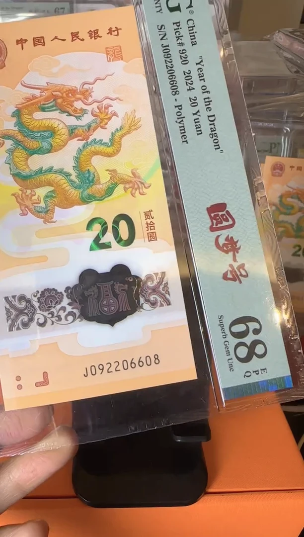 塑料2024 龙钞 单张 啊啊啊啊啊
