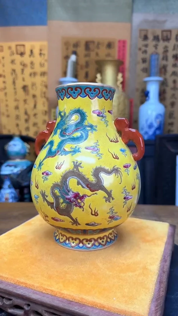 【闪购商品】瓶景德镇陶瓷客厅摆件