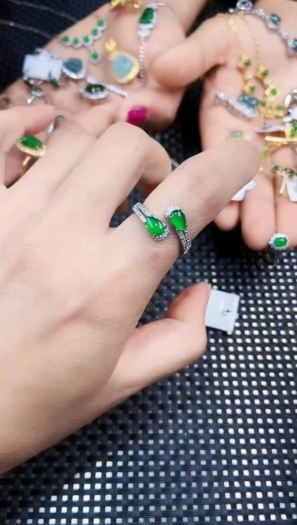 【闪购商品】翡翠戒指未镶嵌111111111