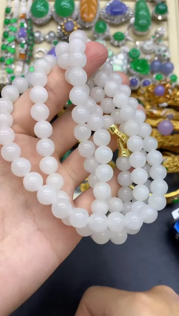 颈饰未镶嵌和田玉149-中国好珍宝