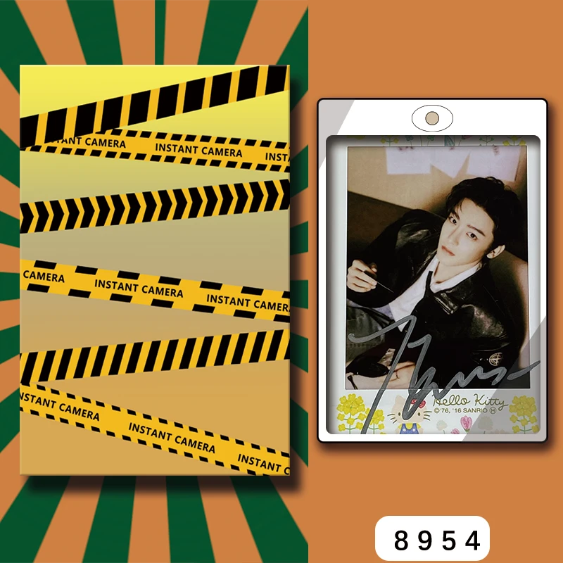 D8954【侯明昊】 正品拍立得照片 KT