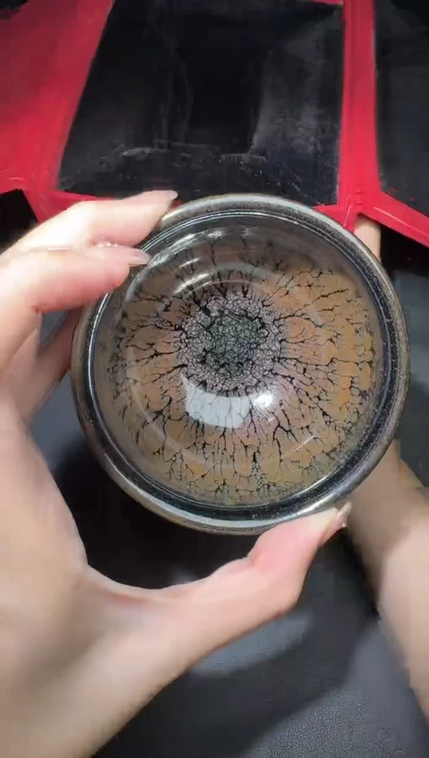 茶盏阙梅娇水墨牡丹155
