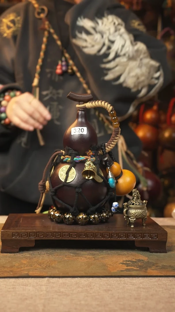 【闪购商品】320大漆葫芦一物一拍记葫堂出品