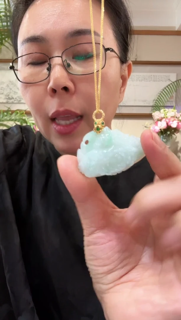 【闪购商品】翡翠颈饰未镶嵌国风