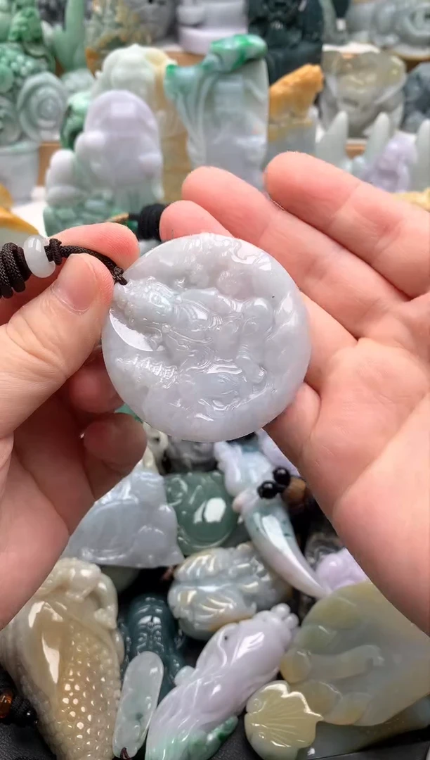 吊坠(不含链)未镶嵌翡翠1