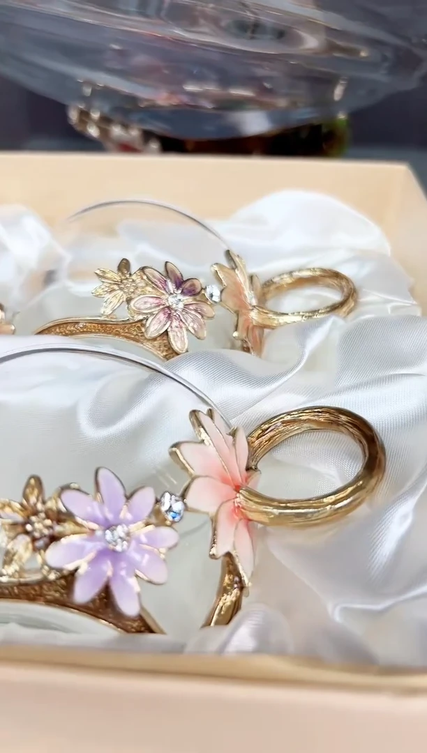 水晶玻璃无盖款巴黎三月对杯