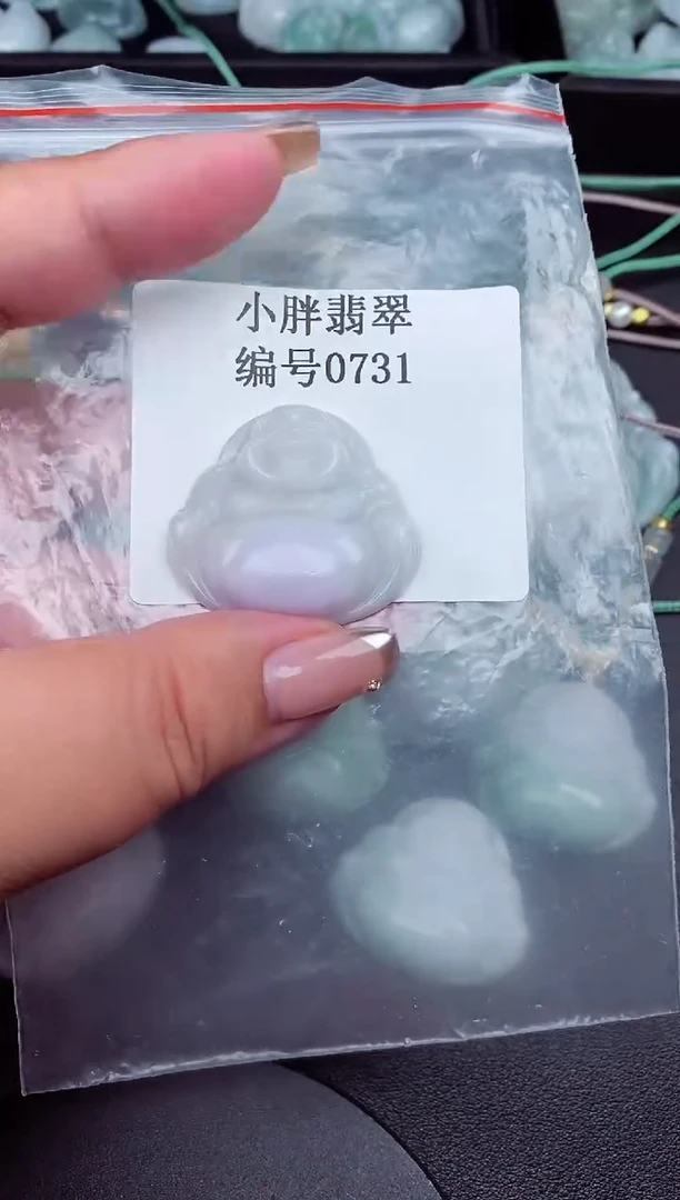 翡翠未镶嵌颈饰缅甸天然A货翡翠0731