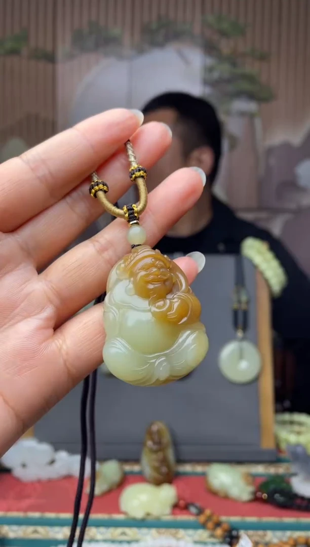 未镶嵌和田玉挂件拍一发一