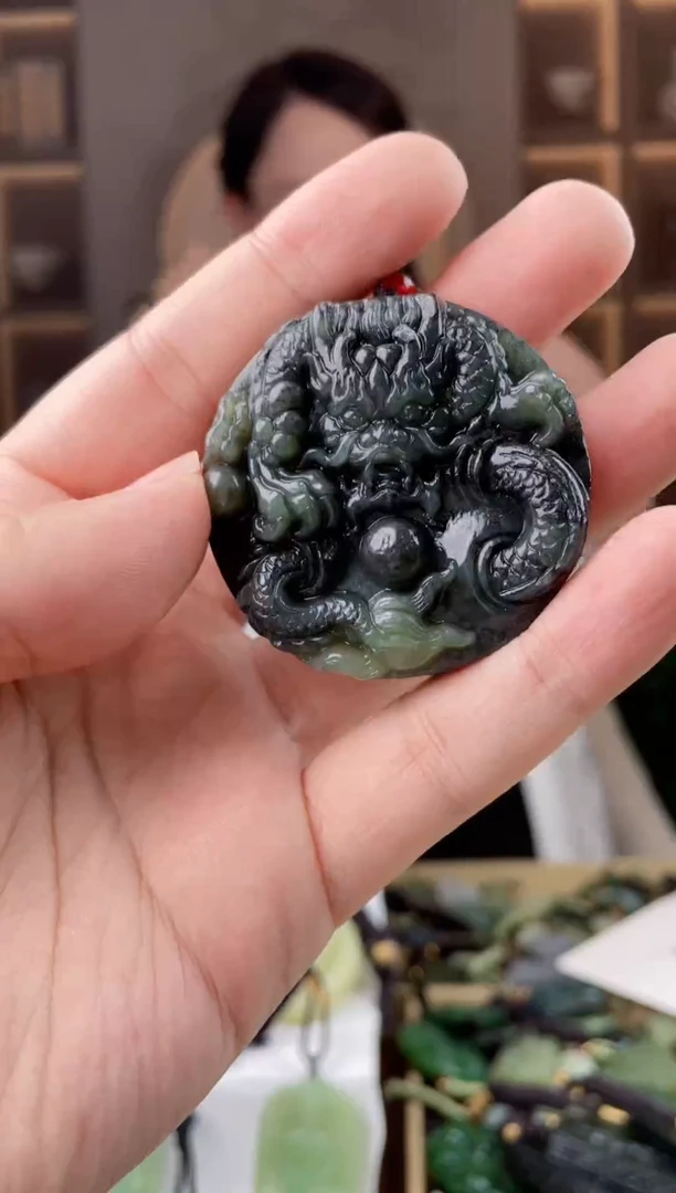 颈饰未镶嵌和田玉拍一发一，多样性发货