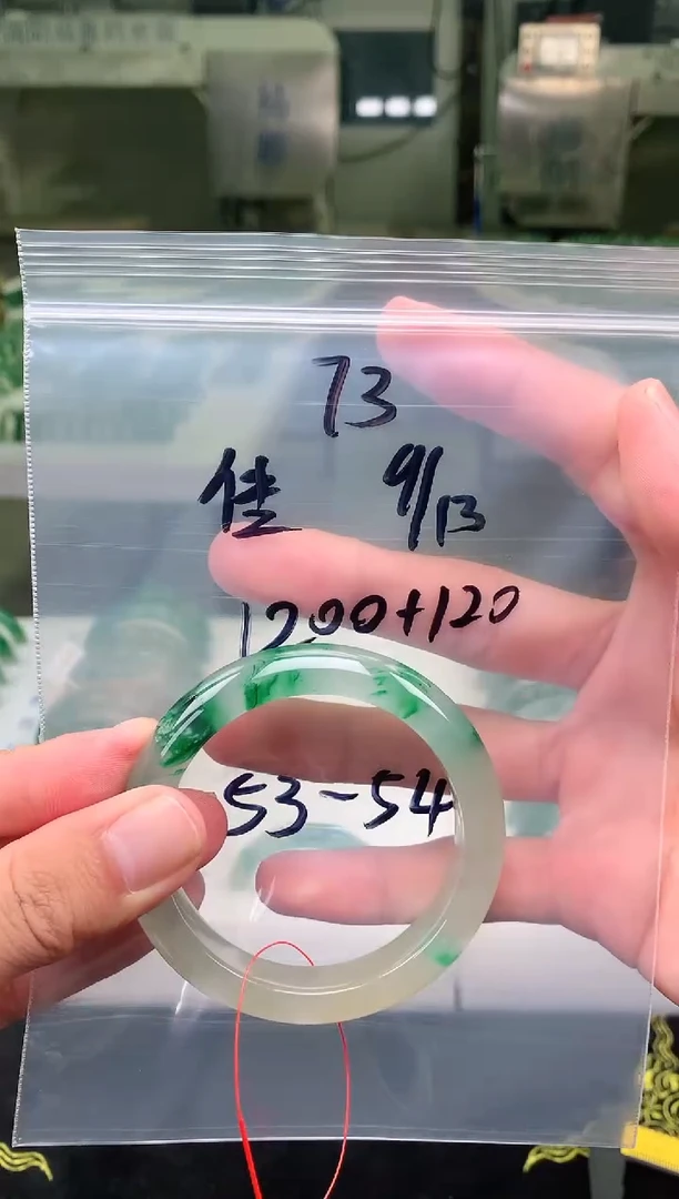 未镶嵌手镯石英质玉非洲翠手镯53-54圈口73号