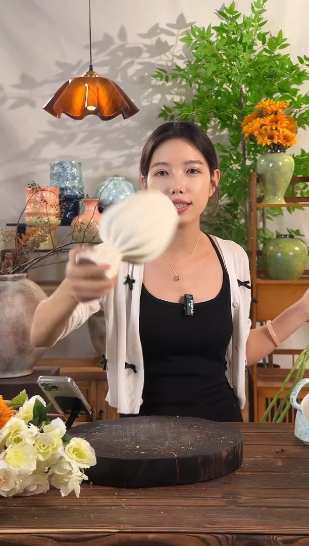 素烧-法式几何花瓶小号