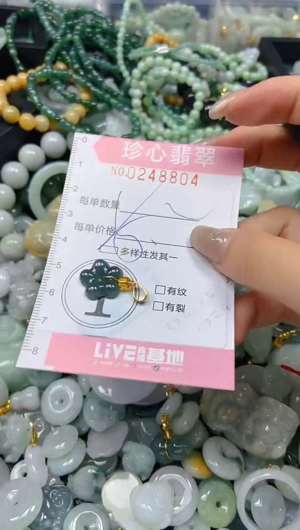 翡翠未镶嵌颈饰闪购0248804多样性发其一