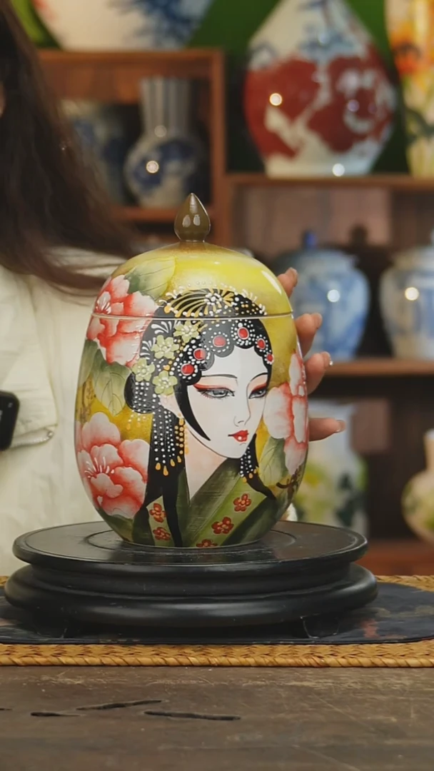 瓷片 景德镇纯手工手绘高温陶瓷