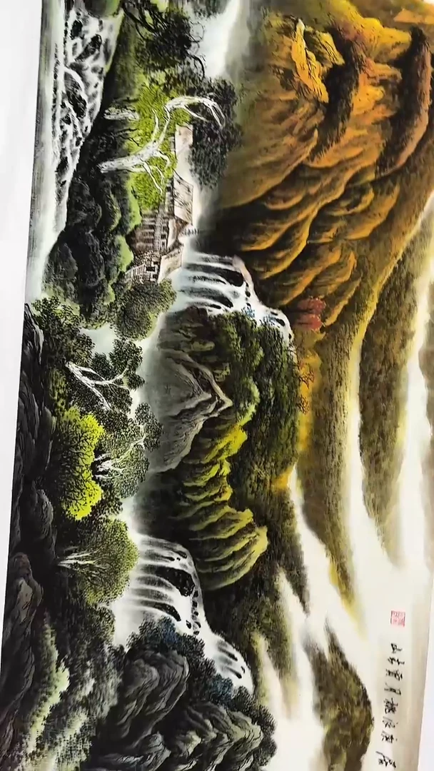 联诺书画年画年画A76