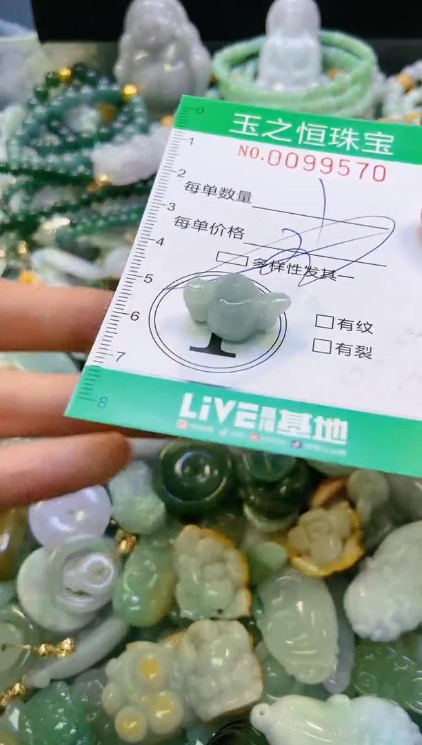 翡翠未镶嵌颈饰闪购0099570多样性发其一