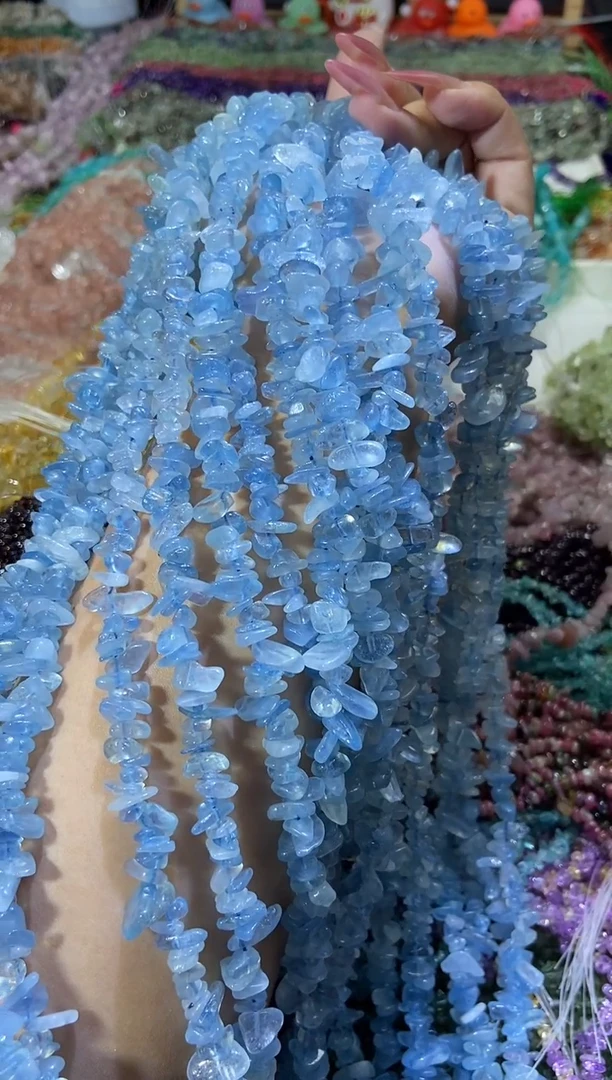 水晶珠宝半成品未镶嵌海蓝宝