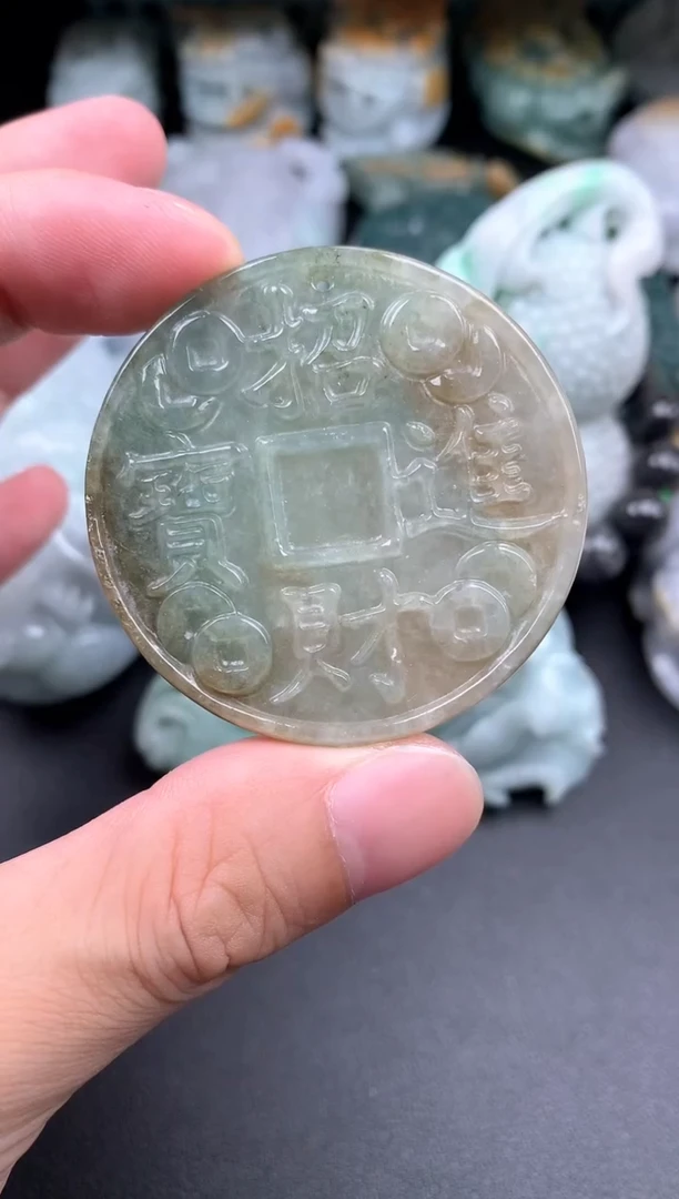 吊坠(不含链)未镶嵌翡翠1