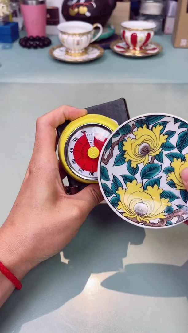 瓷片计时器黄