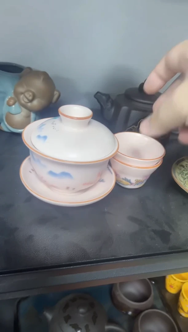 摆件青韵瓷华清货专属