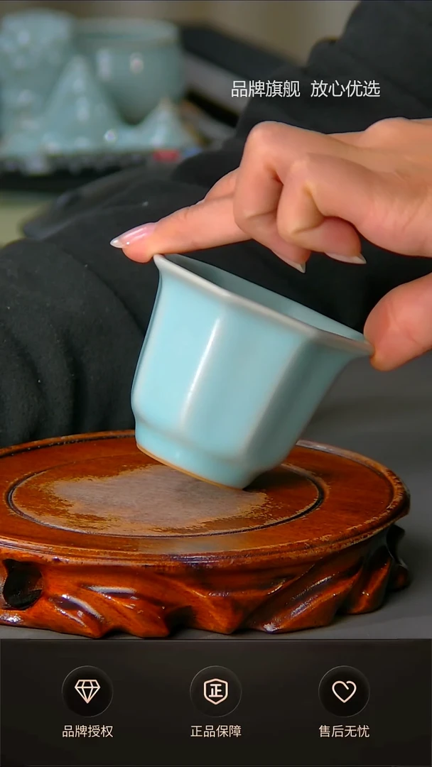 【闪购商品】仿古新品八方杯不完美