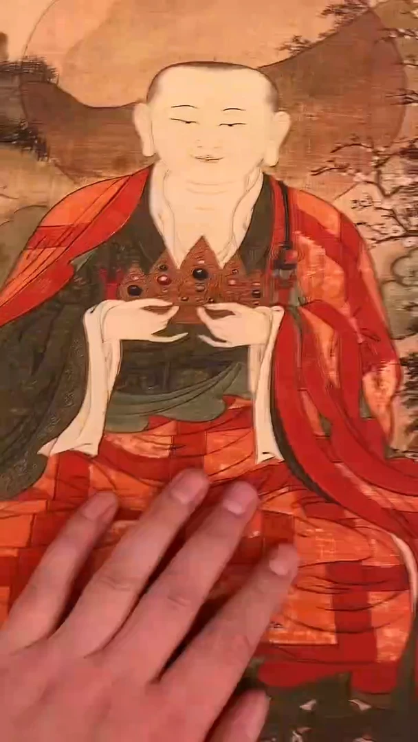装裱画精美唐卡tk16136