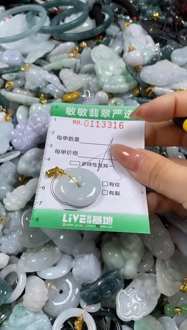 【闪购商品】翡翠颈饰未镶嵌闪购0113316