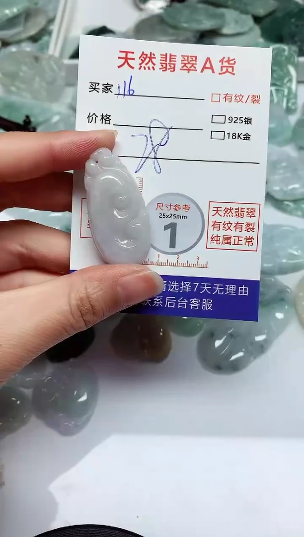 【闪购商品】翡翠颈饰未镶嵌翡翠 颈饰 未镶嵌116