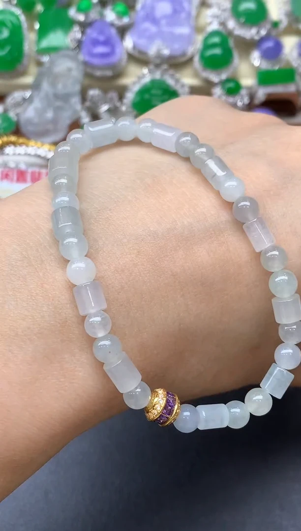 未镶嵌手链翡翠101-中国好珍宝