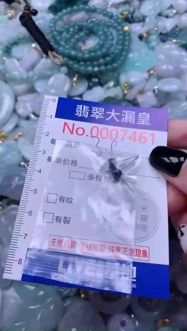 颈饰未镶嵌翡翠7461