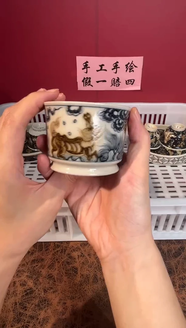 其他景德镇手工手绘微瑕F2214