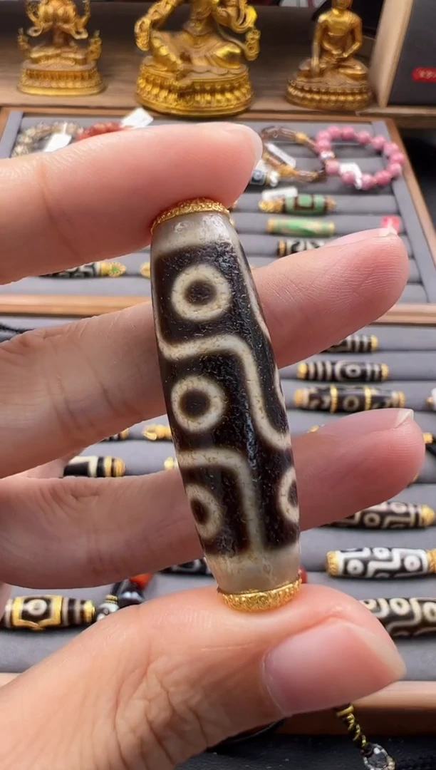 【闪购商品】玛瑙挂件18K金镶嵌吊坠