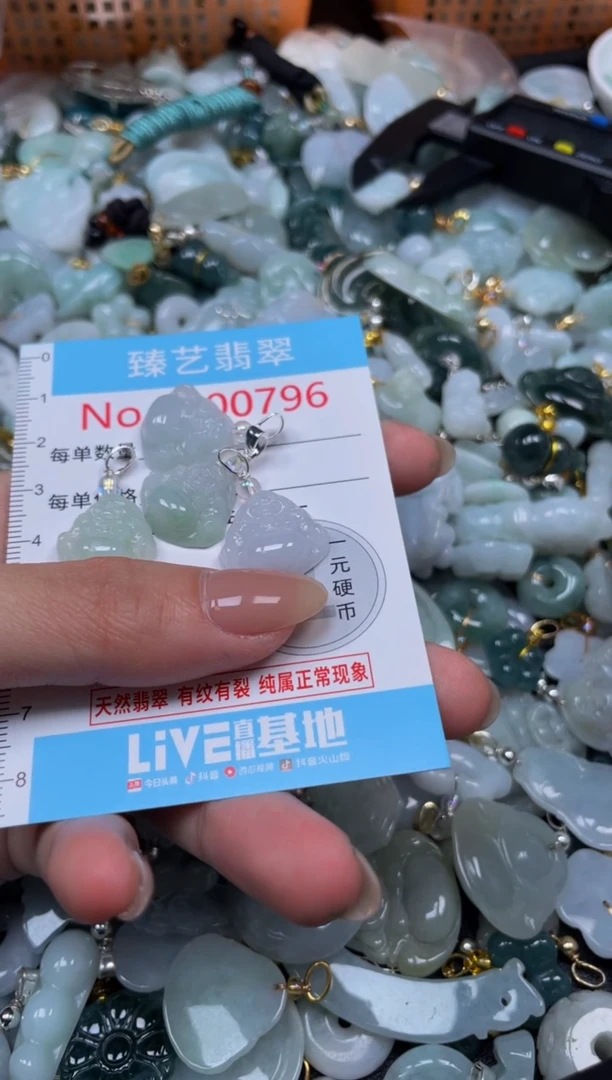 颈饰未镶嵌翡翠796