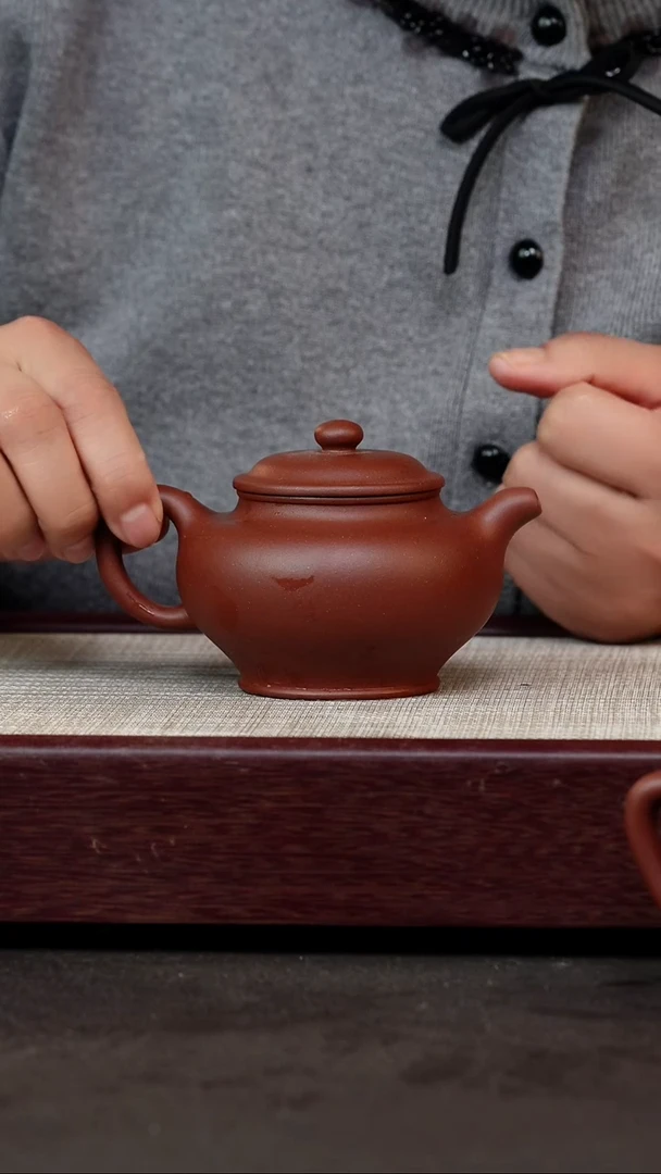 茶杯紫砂?***立底槽清掇只半手工