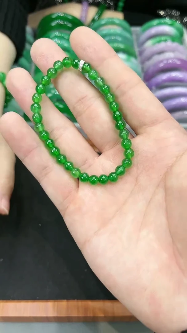 【闪购商品】砖雕s11 正阳绿小米手链