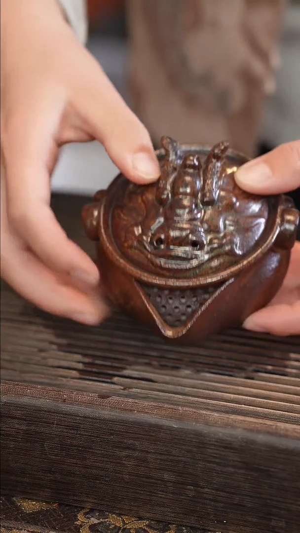 茶壶紫砂原矿手工制作   全手工  柴烧龙宝瓶