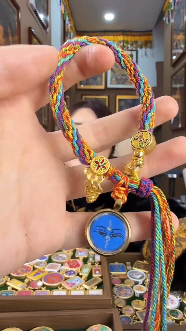 吊坠药师轮回劫手绳颜色随机发