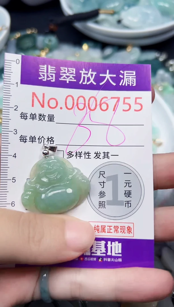 颈饰未镶嵌翡翠6755