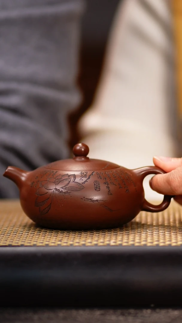 WZH72方圆紫泥 扁西施