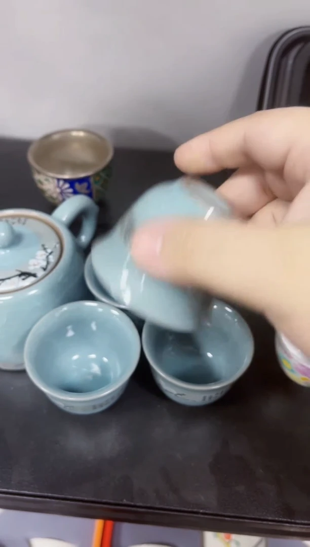 摆件青韵瓷华清货专属链接